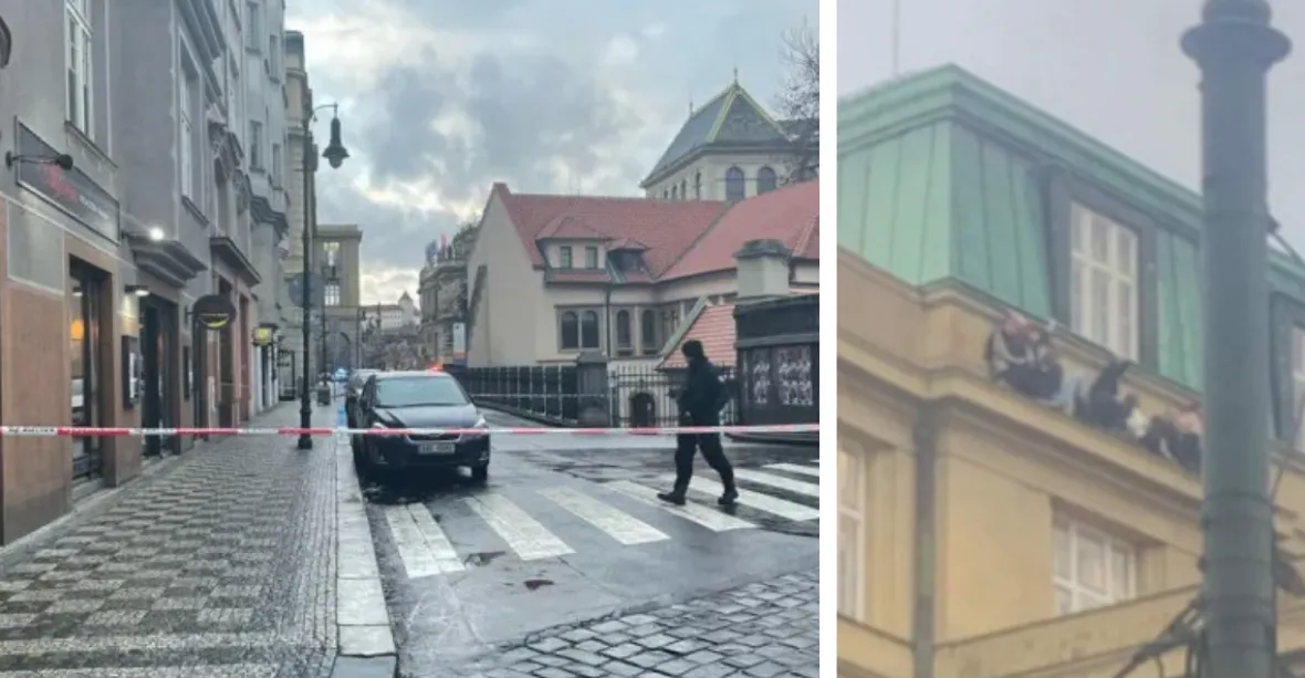 Masakr na filozofické fakultě v Praze. Vrah střílel z odstřelovací pušky