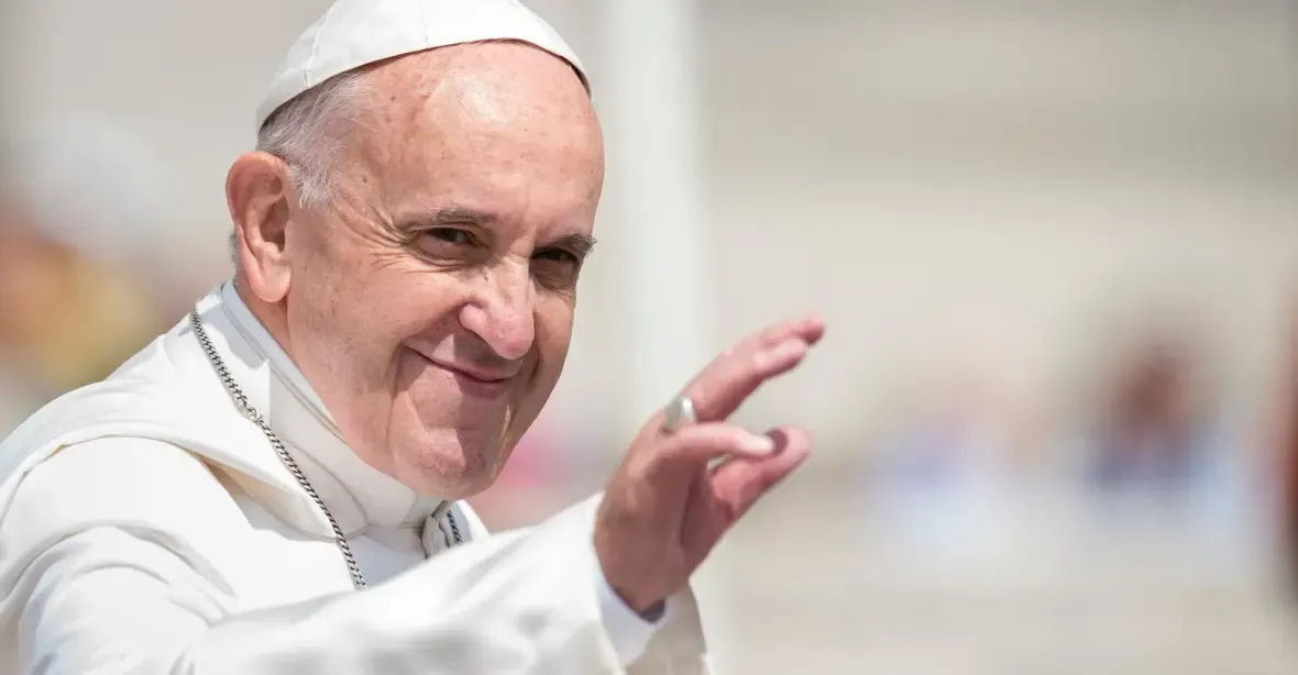 Papež ve svém poselství kladl důraz na Izrael a vyzval k míru