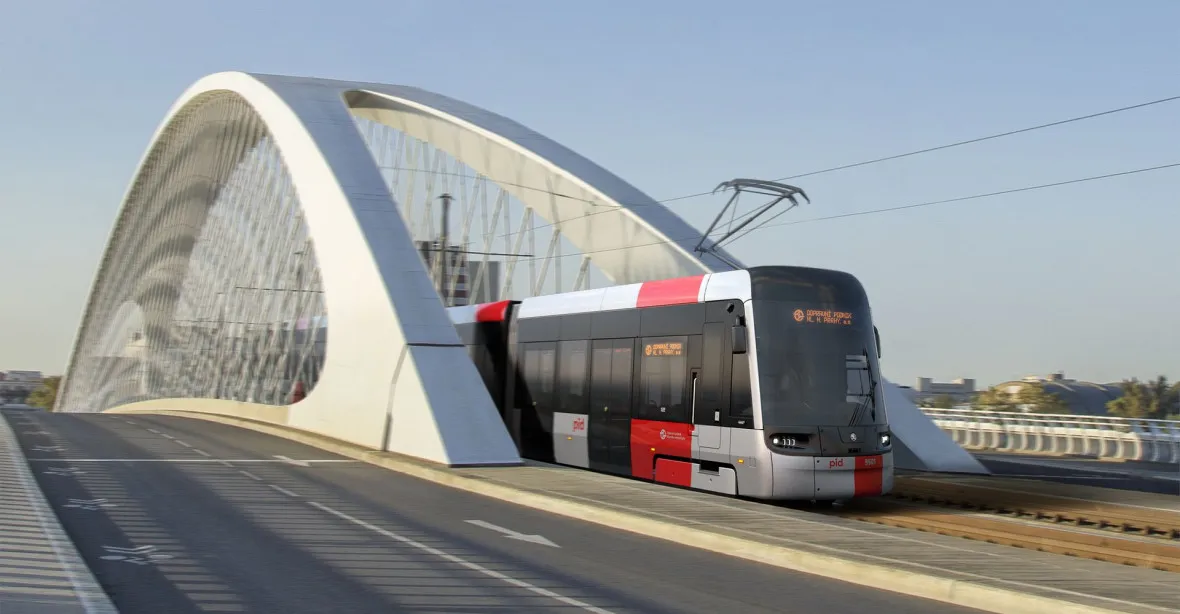 OBRAZEM:  Praha představila nový typ tramvají. Za 16,6 miliardy jich koupí dvě stovky