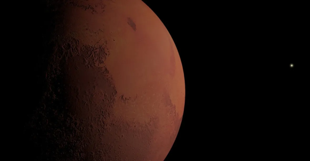 Na Marsu jsou patrně pod povrchem skryty obrovské masy ledu